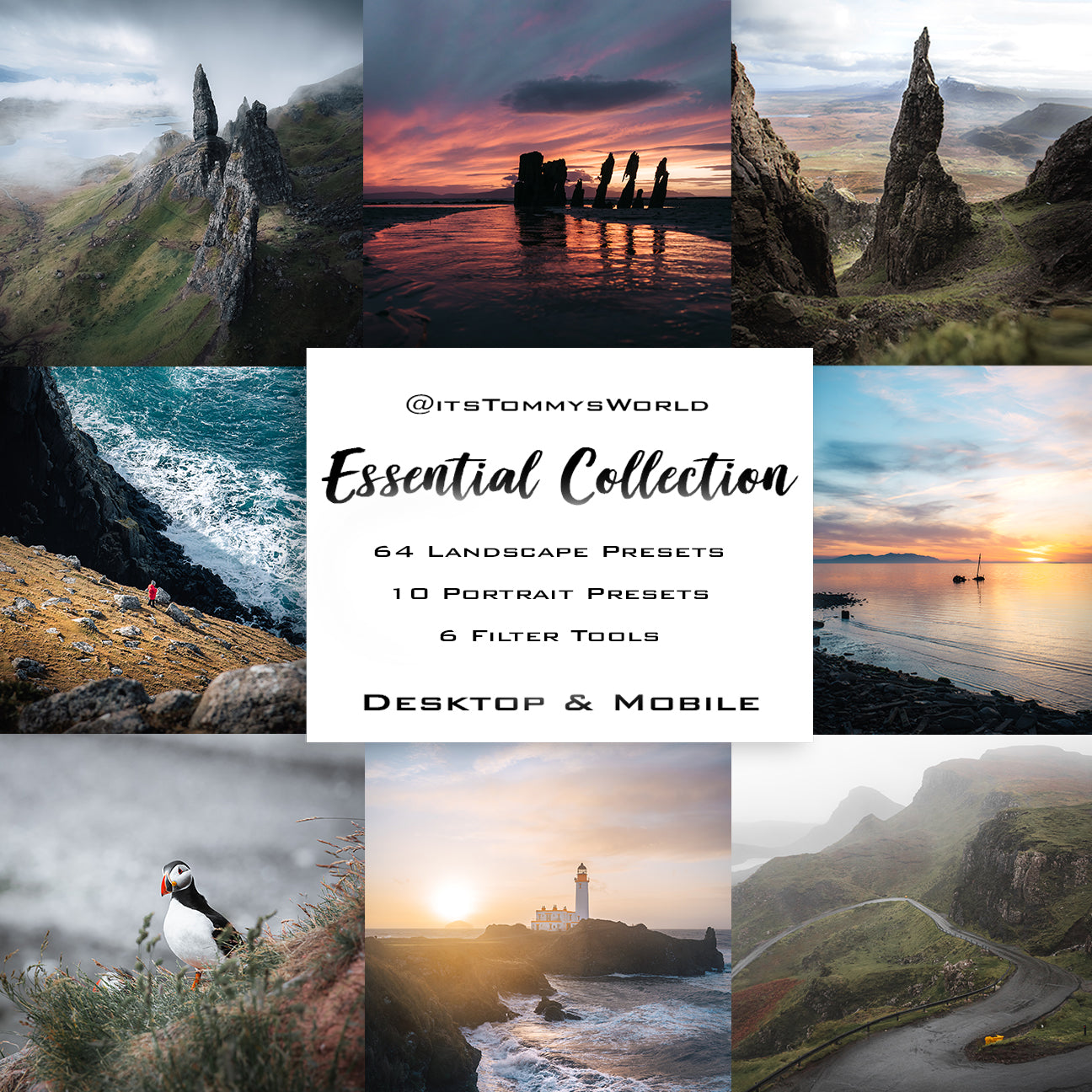 @itstommysWorld Essential Collection - Lightroom Presets