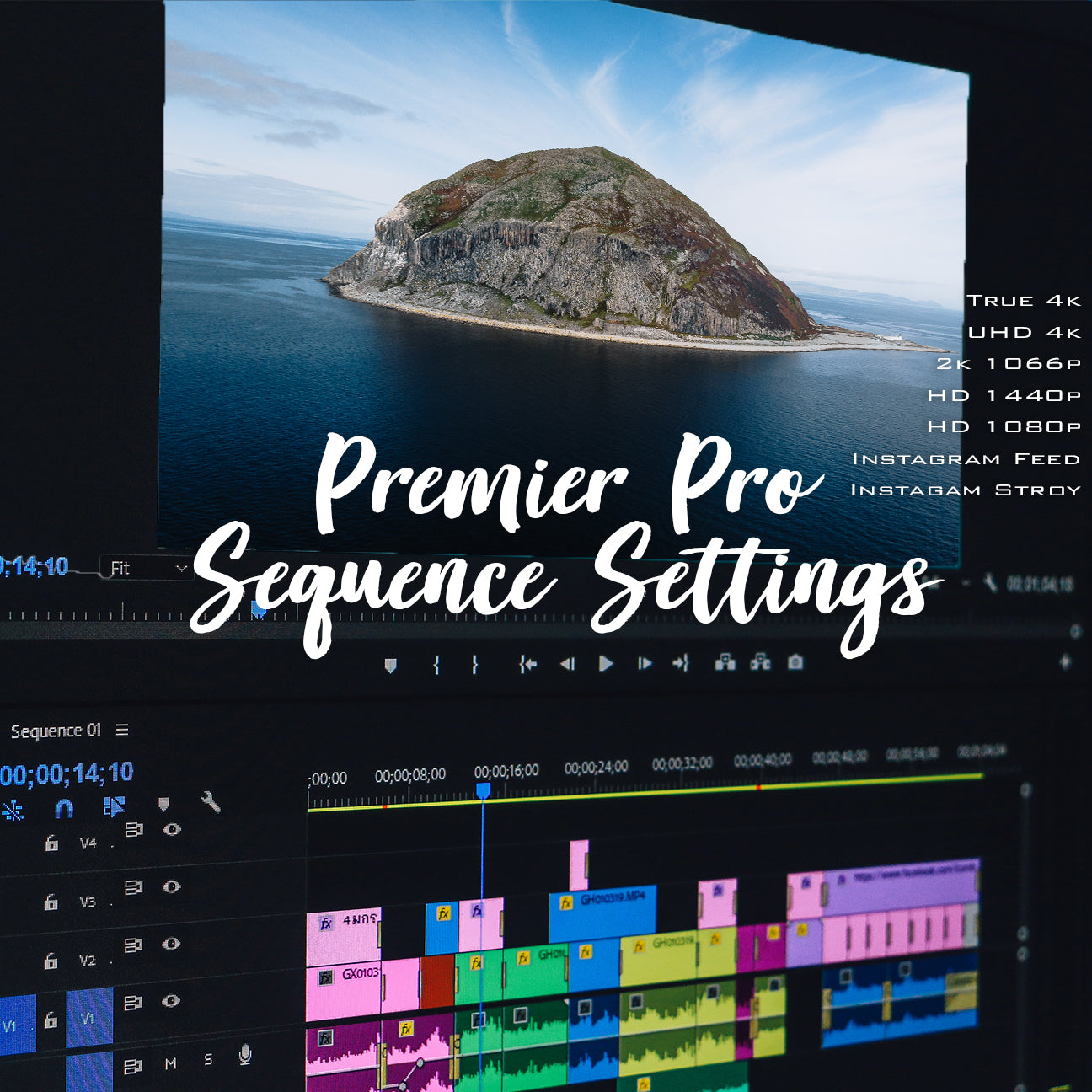 Premiere Pro Sequence Settings Presets